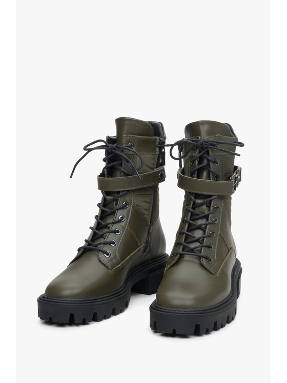 Estro Estro Botki ER00113553 Khaki
