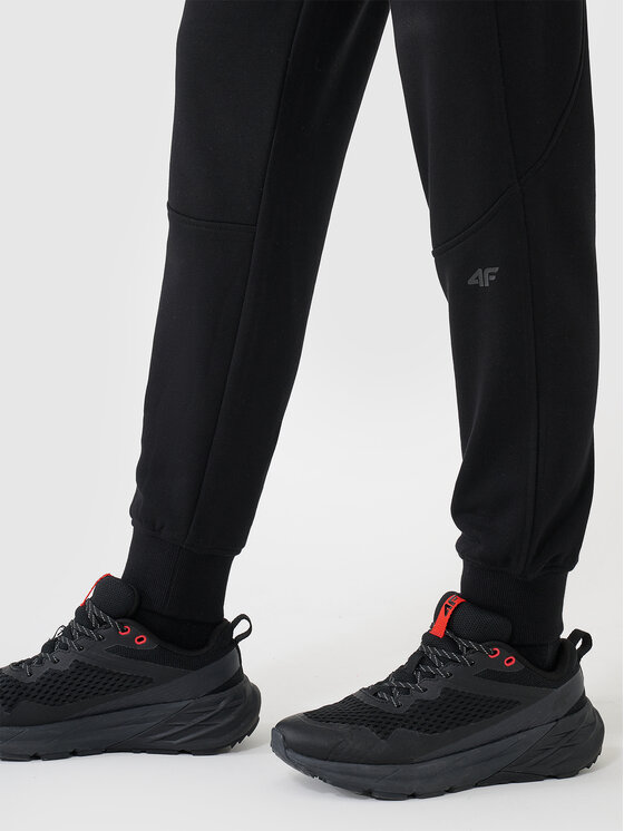 4F 4F Jogger casual Μαύρο Regular Fit