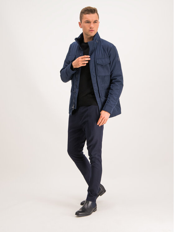 MICHAEL Michael Kors MICHAEL Michael Kors Demisezoninė striukė CF92EBC67F Tamsiai mėlyna Regular Fit