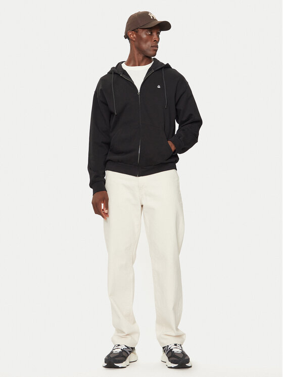 United Colors Of Benetton United Colors Of Benetton Суитшърт 342ZU500P Черен Regular Fit