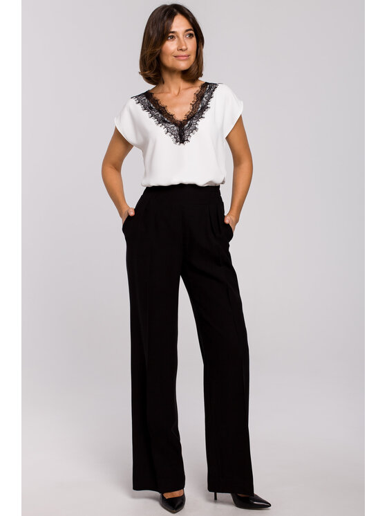 Stylove Stylove Blusa S206 Bianco Regular Fit