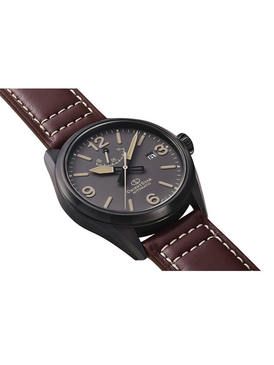 Orient Star Orient Star Zegarek RE-AU0202N00B Brązowy