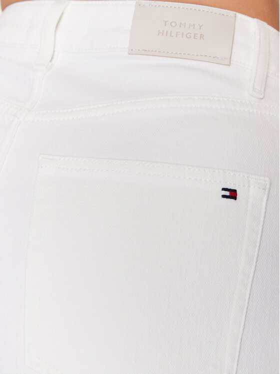 Tommy Hilfiger Tommy Hilfiger Traperice WW0WW38518 Bijela Relaxed Fit