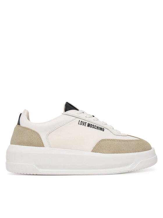 LOVE MOSCHINO Sneakers JA15215G1PINH10A Alb