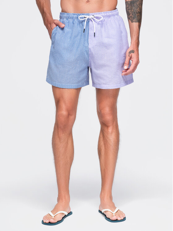 Ombre Ombre Szorty kąpielowe OM-SRSS-0215 Kolorowy Regular Fit