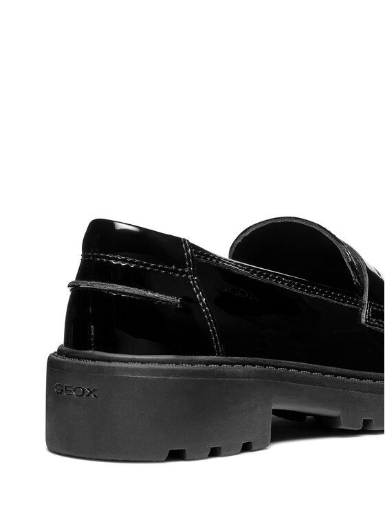 Geox Geox Loaferice Jr Casey J3620C 000HH C9999 S Crna