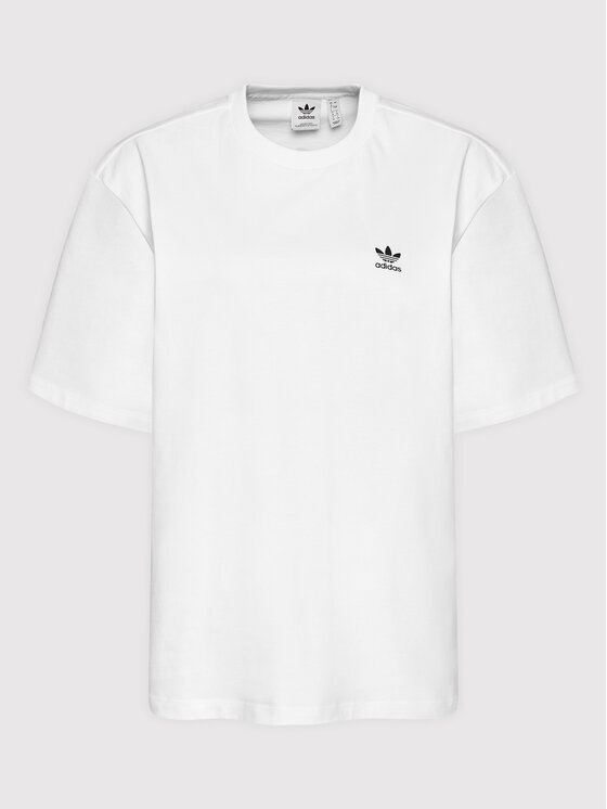 adidas adidas Tričko Always Original Graphic HF2019 Biela Loose Fit