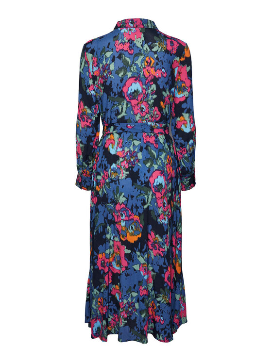 YAS YAS Hemdkleid 26030726 Bunt Regular Fit