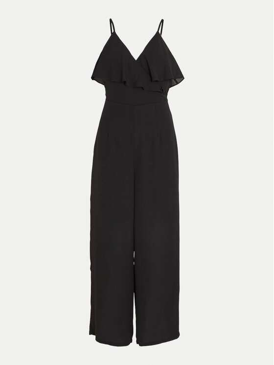 Vila Vila Jumpsuit Elke 14093630 Nero Regular Fit