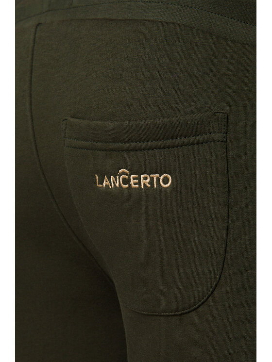 Lancerto Lancerto Szorty sportowe Elgin Zielony Regular Fit