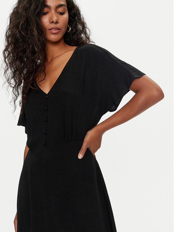 Vila Vila Haljina za svaki dan Moashly 14089472 Crna Loose Fit