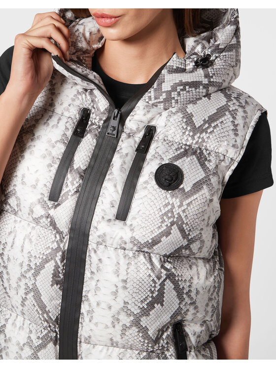 Plein Sport Plein Sport Bezrękawnik 219 Szary Regular Fit