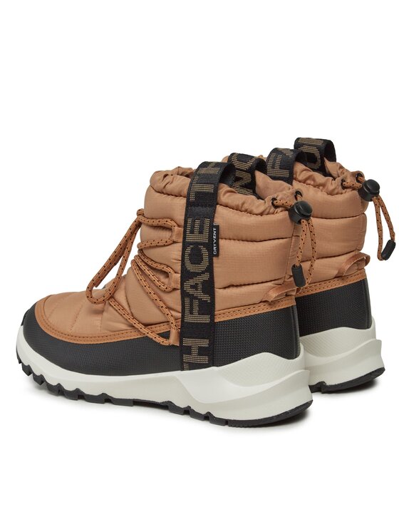 The North Face The North Face Čizme za snijeg W Thermoball Lace Up WpNF0A5LWDKOM1 Smeđa