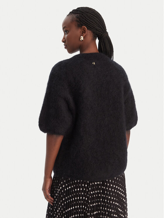 Dixie Dixie Pulover M277Y101A Črna Relaxed Fit