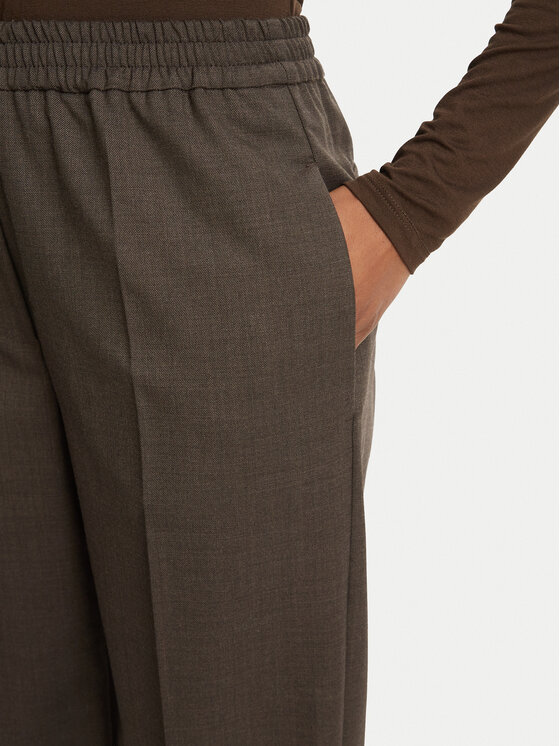 Weekend Max Mara Weekend Max Mara Παντελόνι υφασμάτινο Petra 2625136052 Καφέ Regular Fit