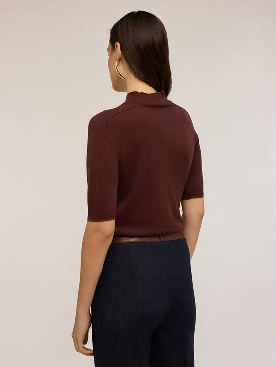 Motivi Motivi Cardigan M386W003470N022 Bordeaux Regular Fit