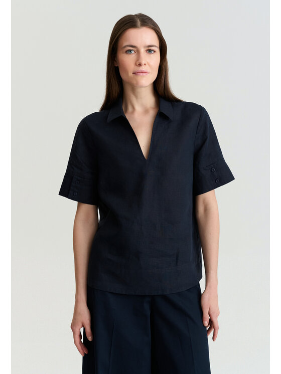 TATUUM TATUUM Bluzka DENITA Granatowy Loose Fit