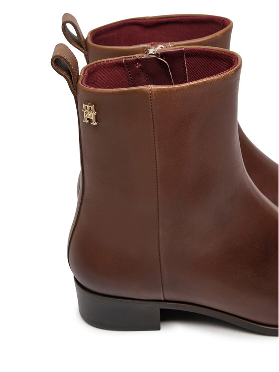 Tommy Hilfiger Tommy Hilfiger Μποτάκια FW0FW08103 Καφέ