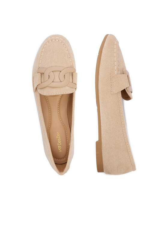 DeeZee DeeZee Mocassini LE601-41 Beige