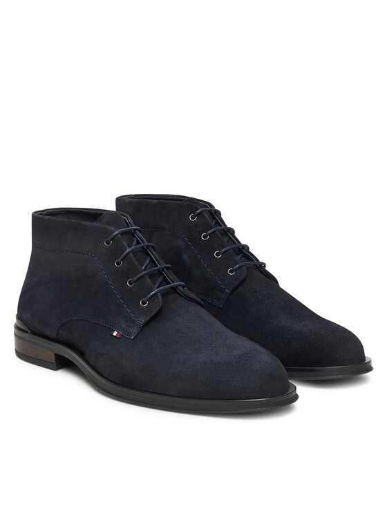 Tommy Hilfiger Tommy Hilfiger Gležnjače Corporate FM0FM05579 Tamnoplava