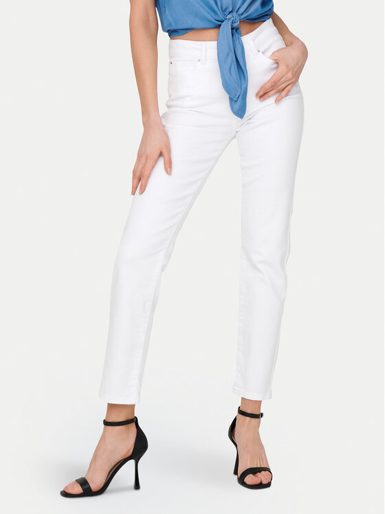 ONLY ONLY Farmer Emily 15292435 Fehér Straight Fit