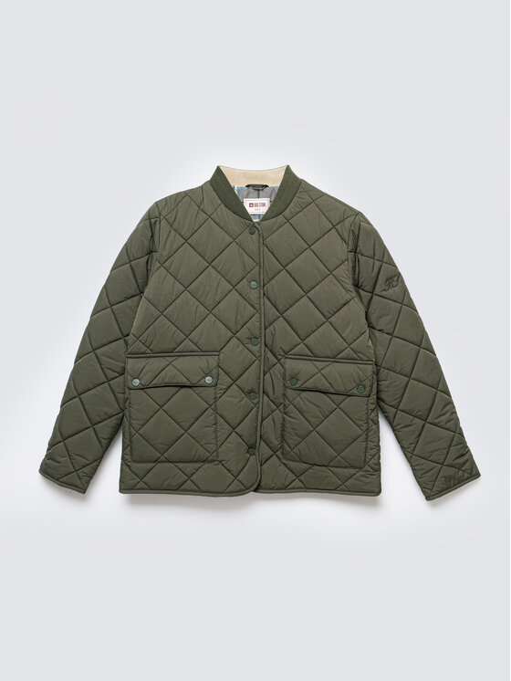 BIG STAR BIG STAR Kurtka zimowa ARONA Zielony Basic Fit