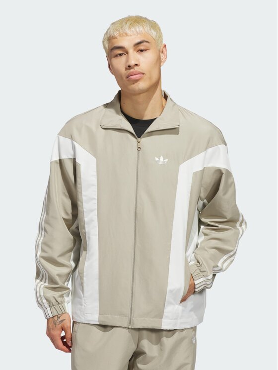 adidas adidas Kurtka przejściowa 158751 Brązowy Loose Fit