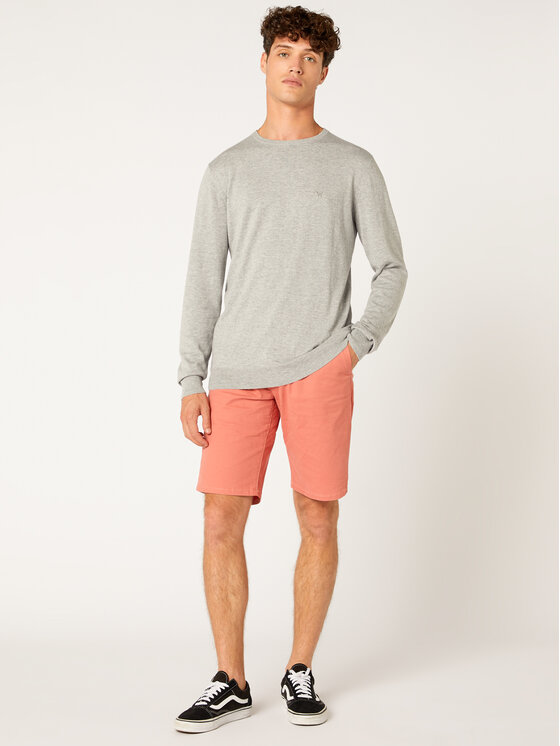 Wrangler Wrangler Maglione Crew Knit W8A0PDX37 112132357 Grigio Regular Fit