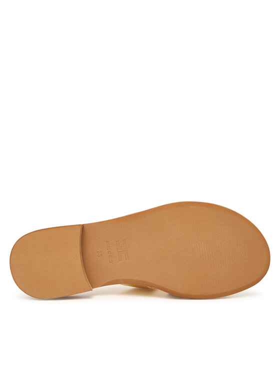 Elisabetta Franchi Elisabetta Franchi Şlapi F4A2-E0558-1735 S Auriu