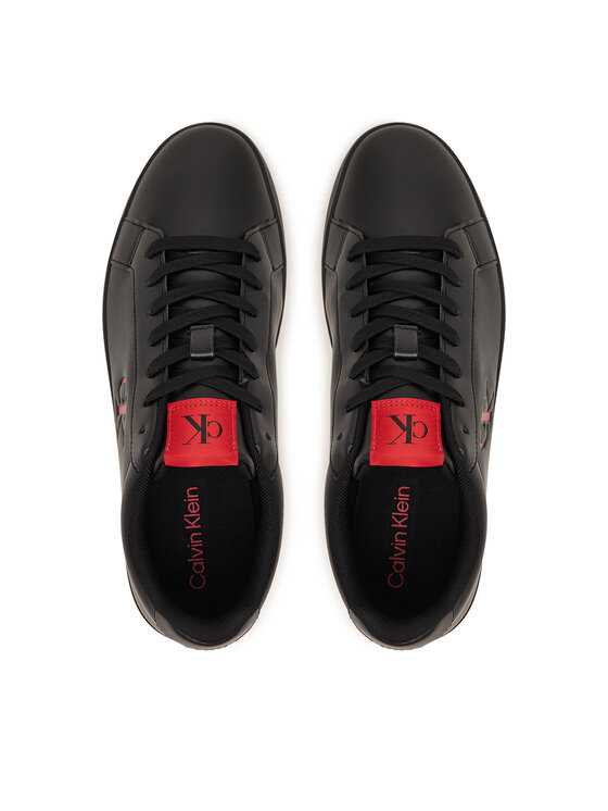 Calvin Klein Calvin Klein Sneakers 3 Cupsole Derby Pu Smo HM0HM02458 Schwarz