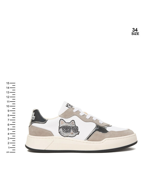 KARL LAGERFELD KARL LAGERFELD Снікерcи Z30986 M Білий