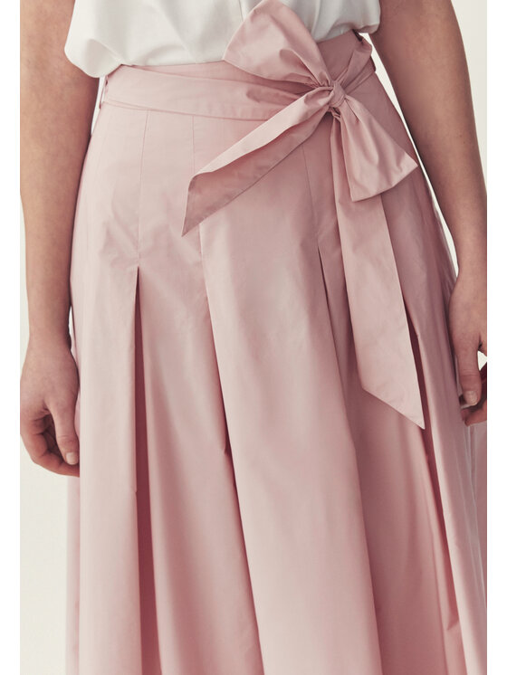 TATUUM TATUUM Midi sukně TAFTANI 3 Růžová Flare Fit