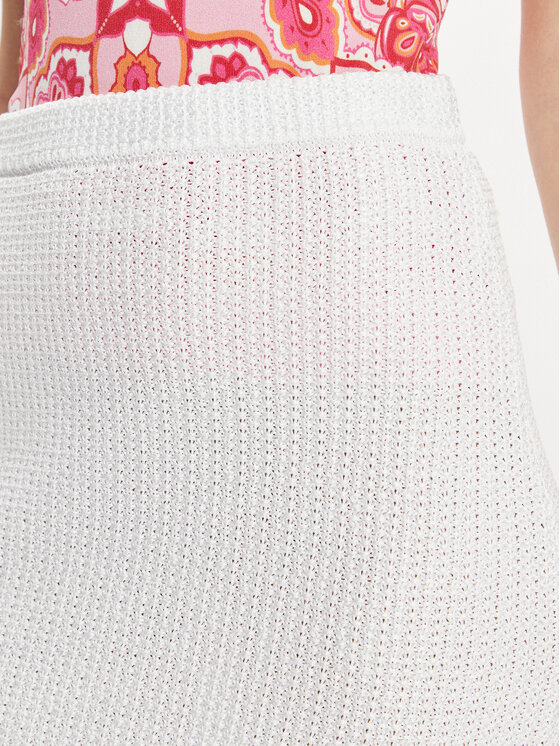 Luisa Spagnoli Luisa Spagnoli Spódnica mini Carapace 58326 Biały Regular Fit
