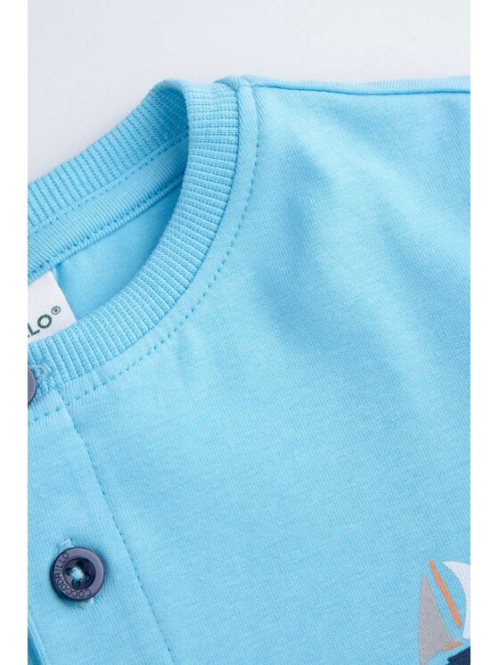Coccodrillo Coccodrillo T-Shirt WC6143204NBN-014 Niebieski Regular Fit