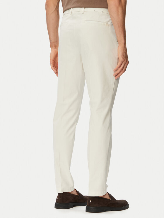 BOSS BOSS Chinos kelnes Kaiton1 50543945 Kreminė Regular Fit