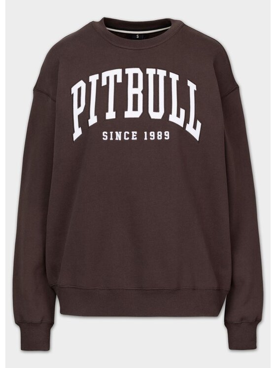 PITBULL PITBULL Bluza NORTON Brązowy Regular Fit