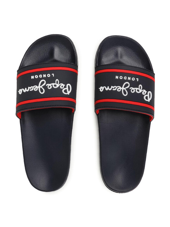 Pepe Jeans Pepe Jeans Παντόφλες Slider Basic 0.2 PMS70091 Σκούρο μπλε
