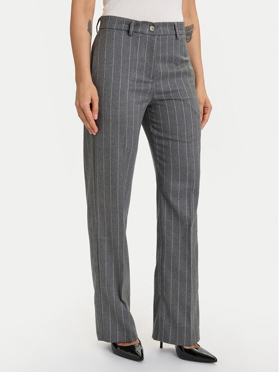 ViCOLO ViCOLO Szövet nadrág TF0232 Szürke Regular Fit