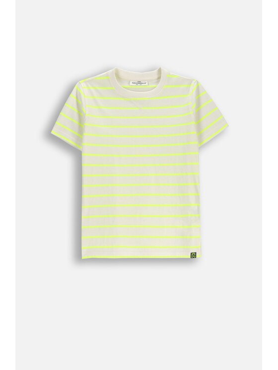 Coccodrillo Coccodrillo T-Shirt WC6143205NBJ-004 Żółty Regular Fit