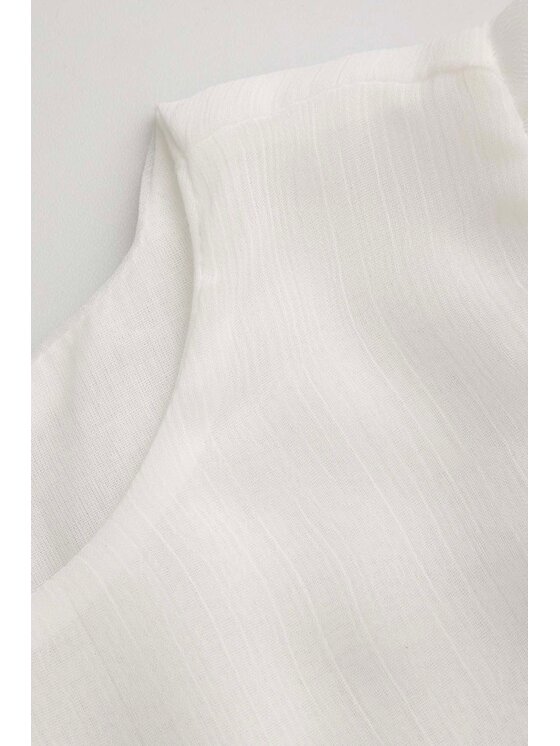 Coccodrillo Coccodrillo Každodenné šaty WC5128213EJG-003 Krémová Regular Fit