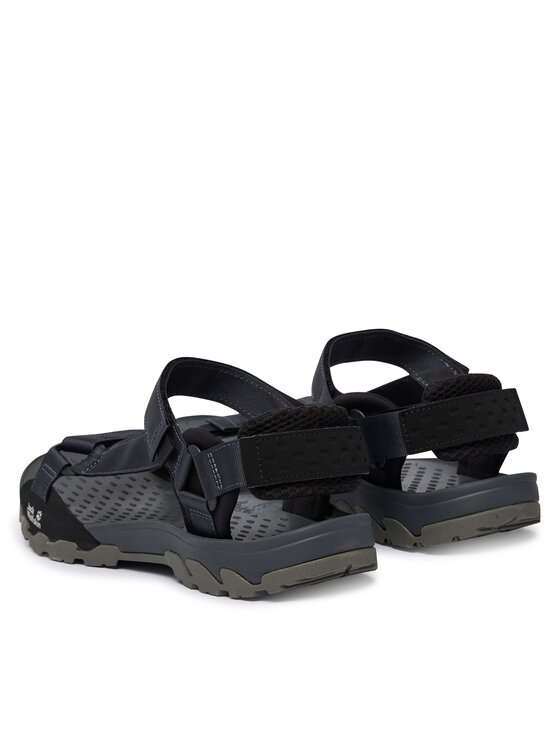 Jack Wolfskin Jack Wolfskin Sandály Ridge A65589 Černá