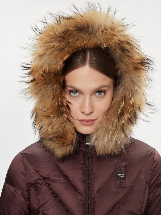 Blauer Blauer Daunenjacke 23WBLDC03141 Braun Regular Fit