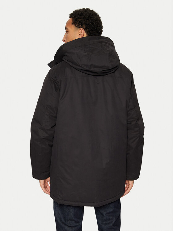United Colors Of Benetton United Colors Of Benetton Parka 26UWUN061 Czarny Regular Fit