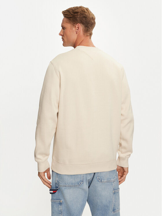 Tommy Jeans Tommy Jeans Суитшърт DM0DM20741 Бежов Regular Fit