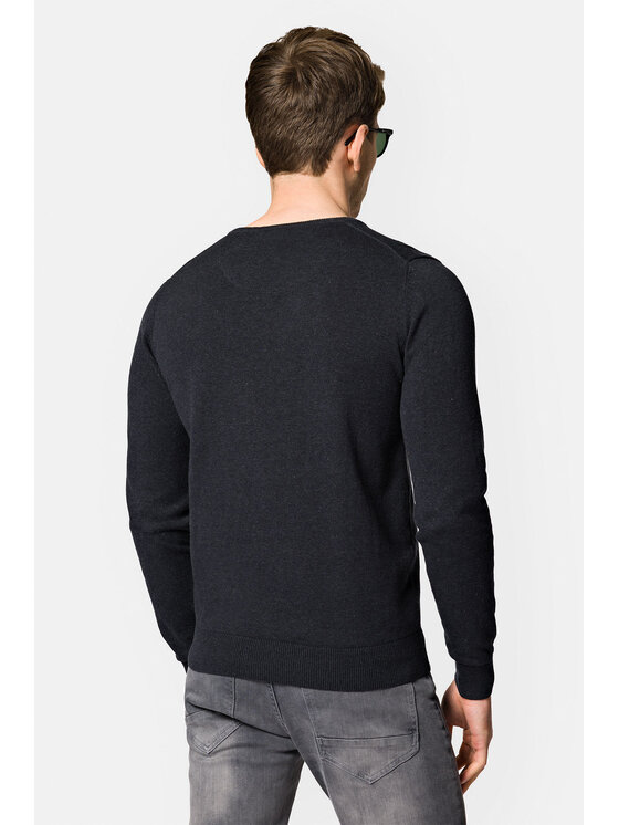 Lancerto Lancerto Sweter Harrison SW073123000003 Szary Regular Fit