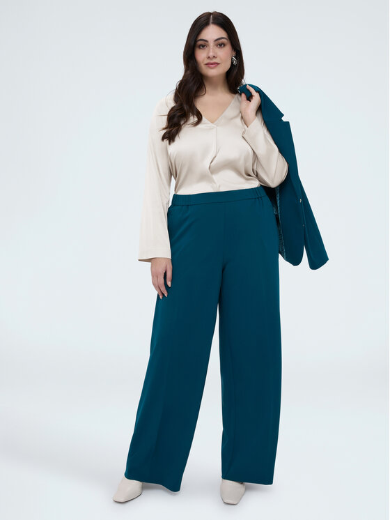Fiorella Rubino Fiorella Rubino Bluzka 2025T002404N002 Biały A-Line Fit