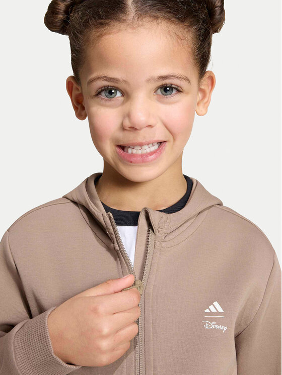 adidas adidas Світшот Disney Mickey Mouse Track Top KS3957 Бежевий Regular Fit