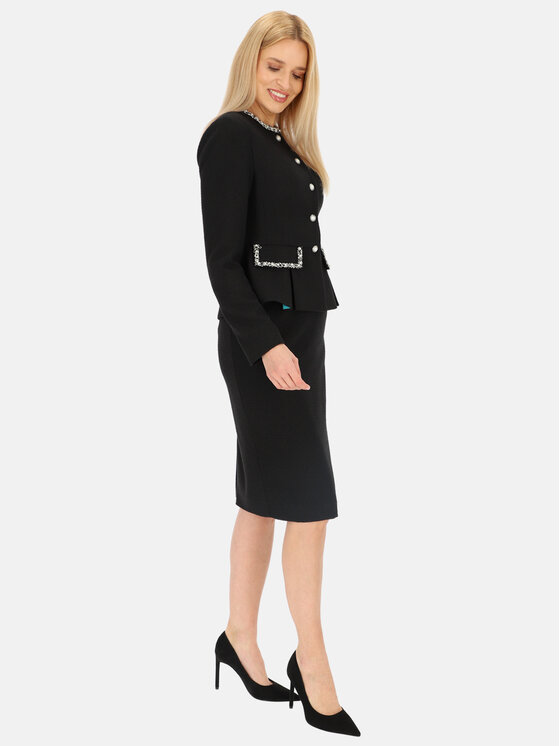 L’AF L’AF Marynarka Kori Czarny Slim Fit