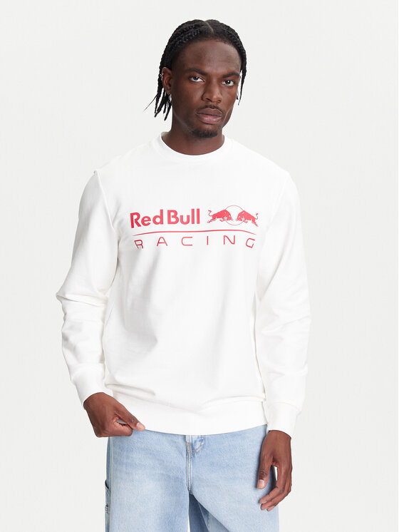 Pepe Jeans Pepe Jeans Bluză Red Bull Racing Team Logo RM580017 Alb Regular Fit