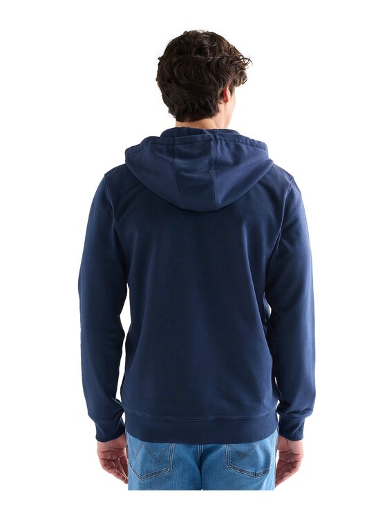 Wrangler Wrangler Bluza 112378987 Granatowy Regular Fit